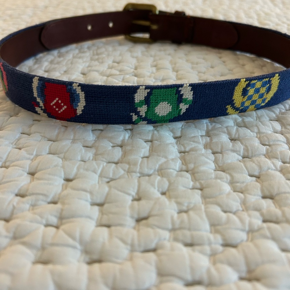 Smathers & Brandon Derby Jockey Silks Youth Belt Medium
